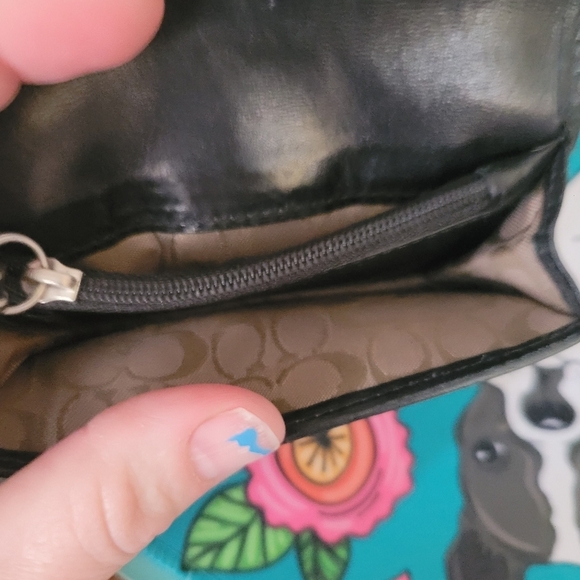 Coach Keychain Wallet & Card Holder VINTAGE - Picture 5 of 8